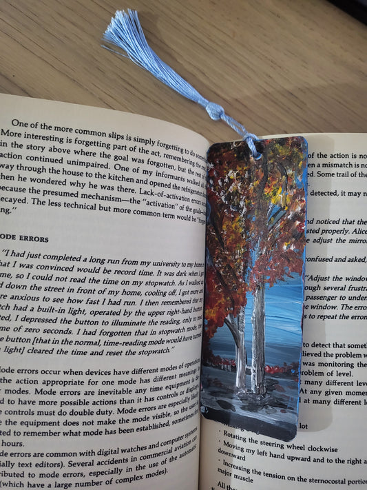 Red Tree Bookmark